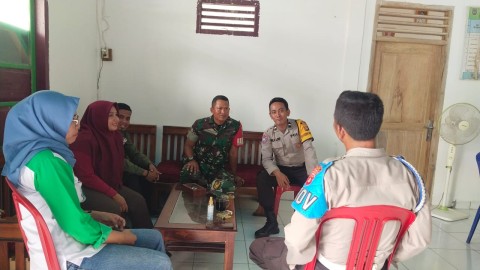 Melalui Komsos, Dekatkan Babinsa Dan Bhabinkamtibmas Dengan masyarakat desa binaan