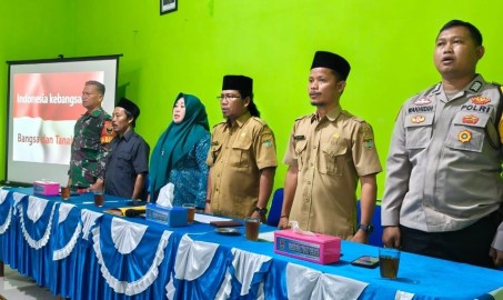 Bentuk Dukungan Kepada Pemerintah Desa Babinsa Hadiri Acara Musdes