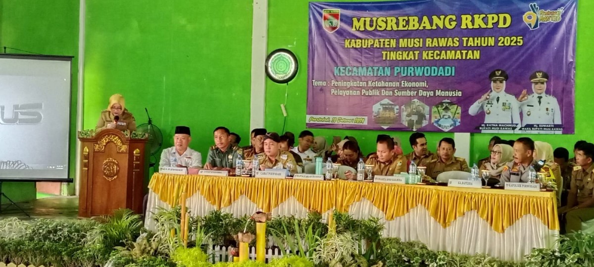 Babinsa koramil 406-06/Tugumulyo Pelda Sukardi Melaksanakan Kegiatan Musrenbang Di wilayah Binaan.
