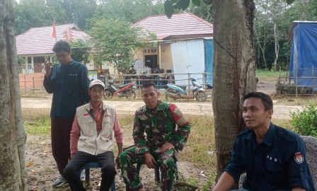 Komsos Babinsa Wujudkan Wilayah Tetap Aman Kondusif