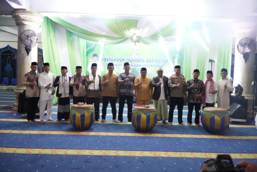 Dandim 0406/Lubuk Linggau Menghadiri Pembukaan MTQ Ke XVII Kota Lubuk Linggau Tahun 2024