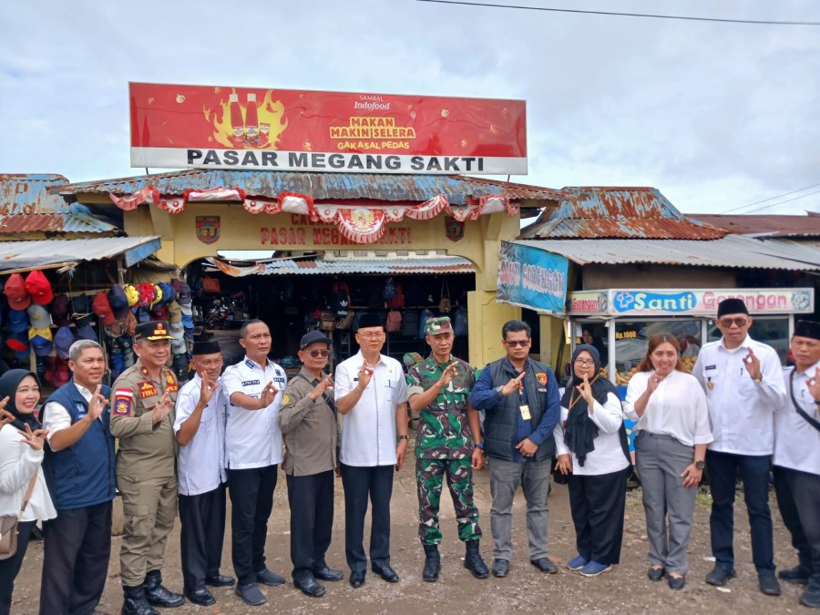 Tekan Inflasi Jelang Ramadhan, Kodim 0406/Lubuklinggau Bersama Dinas Terkait Gelar operasi Pasar