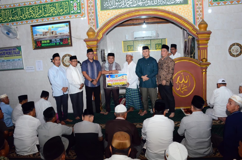 Dandim 0406/Lubuk Linggau Bersama Forkopimda Kota Lubuk Linggau Melaksanakan Safari Ramadhan