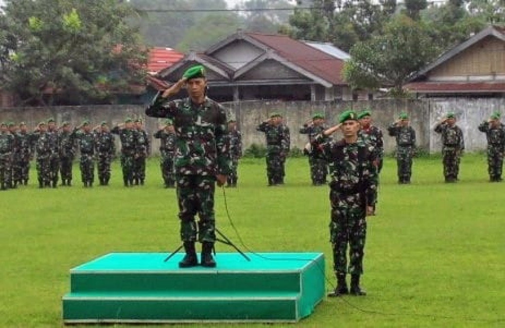 Beberapa Penyampaian Pangdam II Sriwijaya Pada Amanat Upacara 17 an