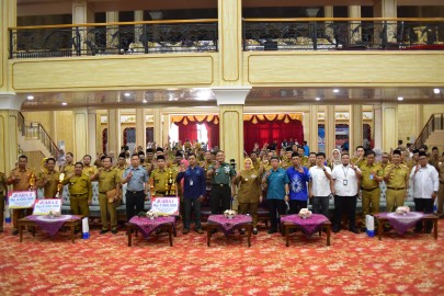 Komandan Kodim 0406 Lubuk Linggau Hadir Dalam Musrenbang Tingkat Kabupaten Musi Rawas