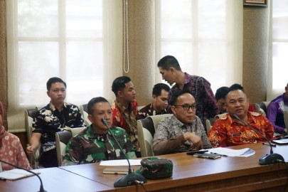 Kapten Inf Ajun Taufik Mewakili Dandim 0406/Lubuk Linggau Hadiri Rapat Persiapan Hari Jadi Kabupaten Musi Rawas
