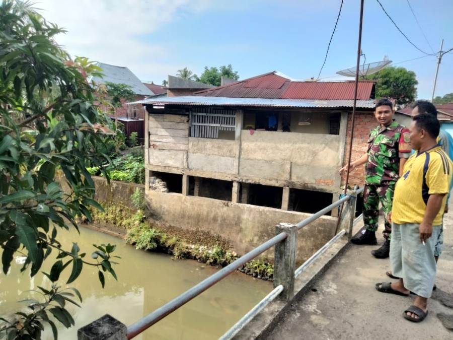 Babinsa Koramil 406-08/Lubuklinggau Melaksanakan Kegiatan Gulbencal Di Wilayah binaan.