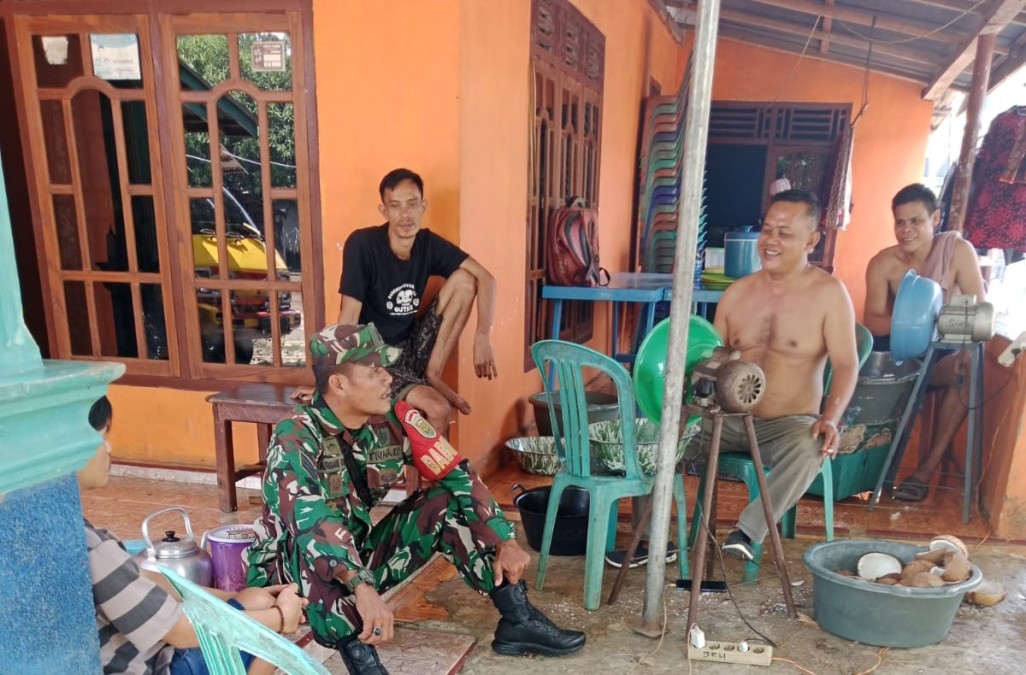 Serka Argani Kunjungan Ke Rumah Warga Binaannya