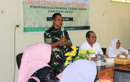 Rapat Koordinasi Dan Pelaporan Pompanisasi/Sawah Tadah Hujan Dan Padi Gogo