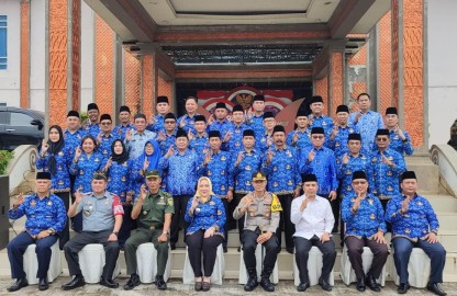 Kepala Staf Kodim 0406/Lubuk Linggau Menghadiri Upacara Hari Pendidikan Nasional