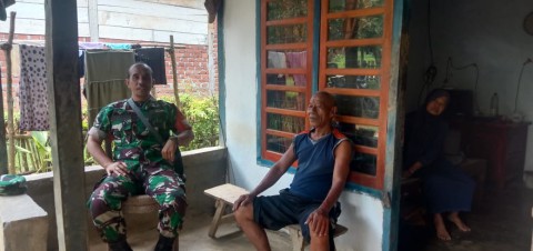 Tingkat kan kerjasama di wilayah Sertu Zulkarnaen Komsos Dengan Tokoh Masyarakat Di Wilayah Binaan