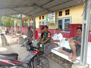 Di Musim Hujan,Melalui Komsos Babinsa Koramil 406-01/rawas ulu Ingatkan Warga Jaga Kesehatan