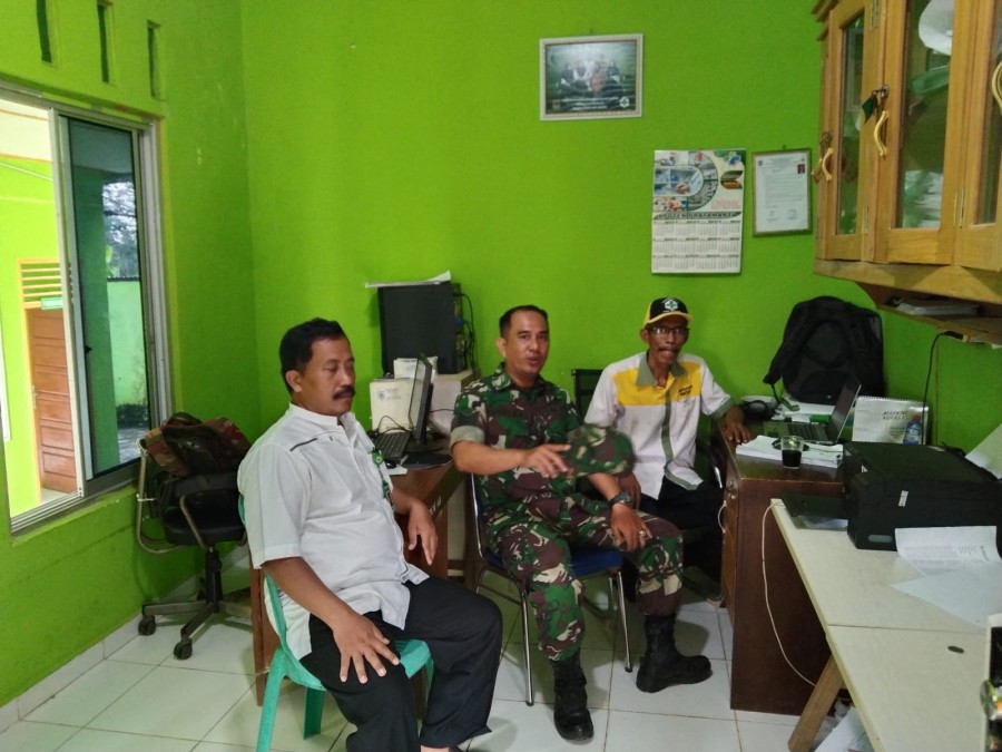 Kegiatan Komunikasi Sosial Babinsa Wujudkan Kerjasama Dan Saling Bersinergi