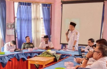Upaya Percepatan Penurunan Stunting Danramil 406-05/Muara Kelingi Ikuti Pertemuan Mini Lokakarya