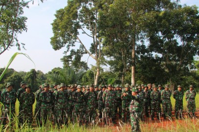 Tingkatkan Profesional, Kodim 0406/Lubuk Linggau Gelar Latbak Jatri Semester l TA. 2024