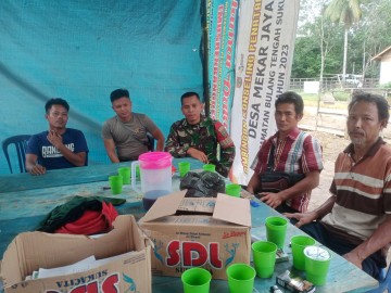 Komunikasi Sosial Babinsa Koramil 406-05/Muara Kelingi Bersama Warga Tingkatkan Fungsi Teritorial