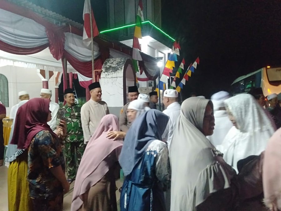 Danramil 406-05/Muara Kelingi Sambut 329 Jemaah Haji Asal Kota Lubuk Linggau