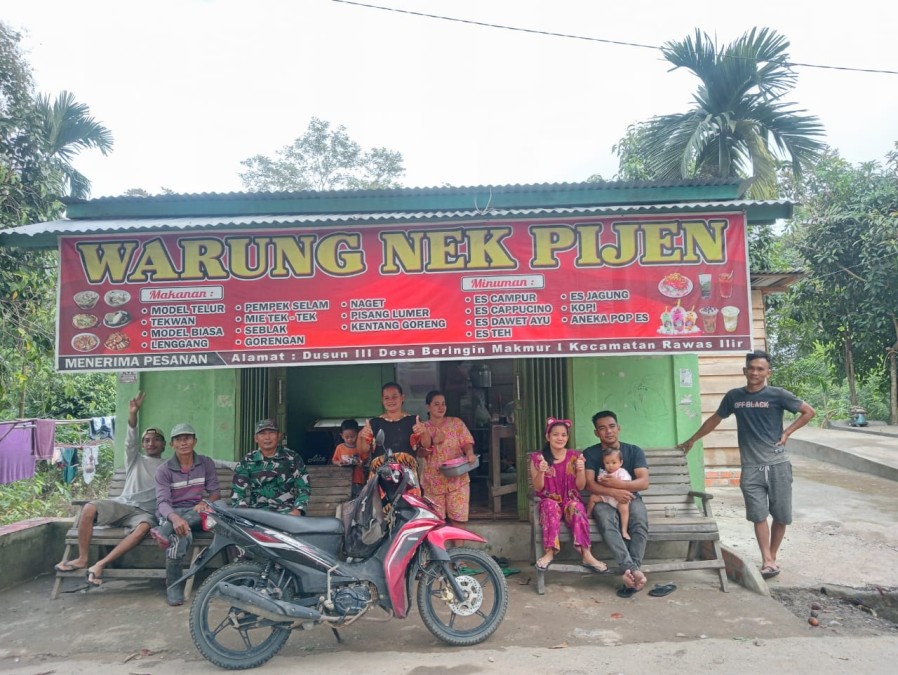 Melalui komsos Babinsa ajak warga mendukung program pemerintah dalam wujudkan pola Hidup sehat