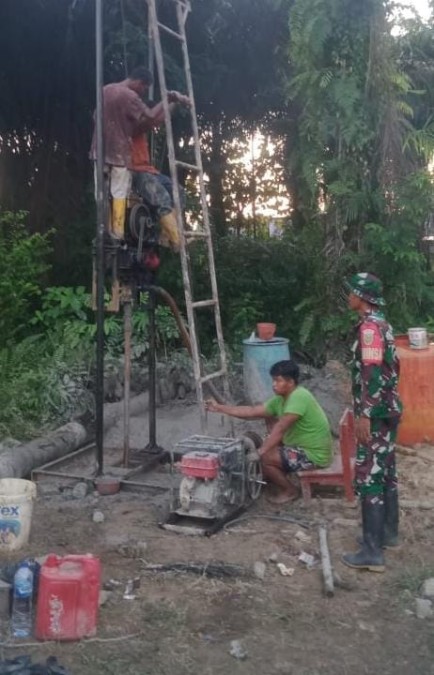 Melalui Program Besemah Danramil Kapten Inf Ajun Taufik Berharap Menjadi Edukasi Cara Hidup Bersih dan Sehat Bagi Masyarakat