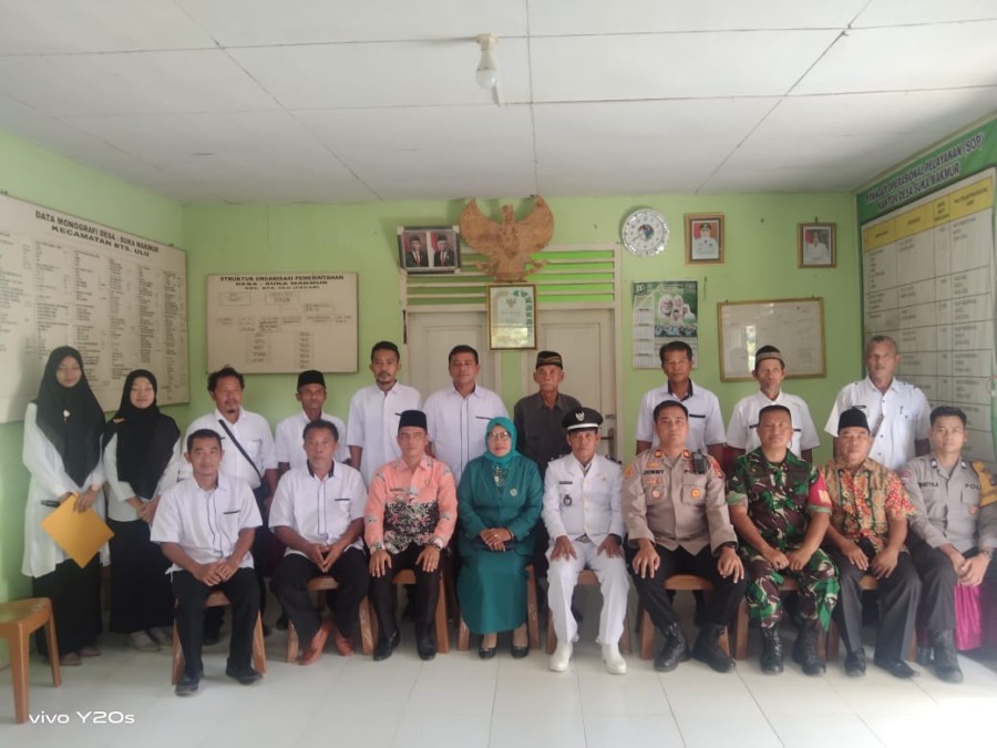 Babinsa Berharap Sinergitas Antara Kepala Desa Dengan Babinsa Dan Bhabinkamtibmas Tetap Solid