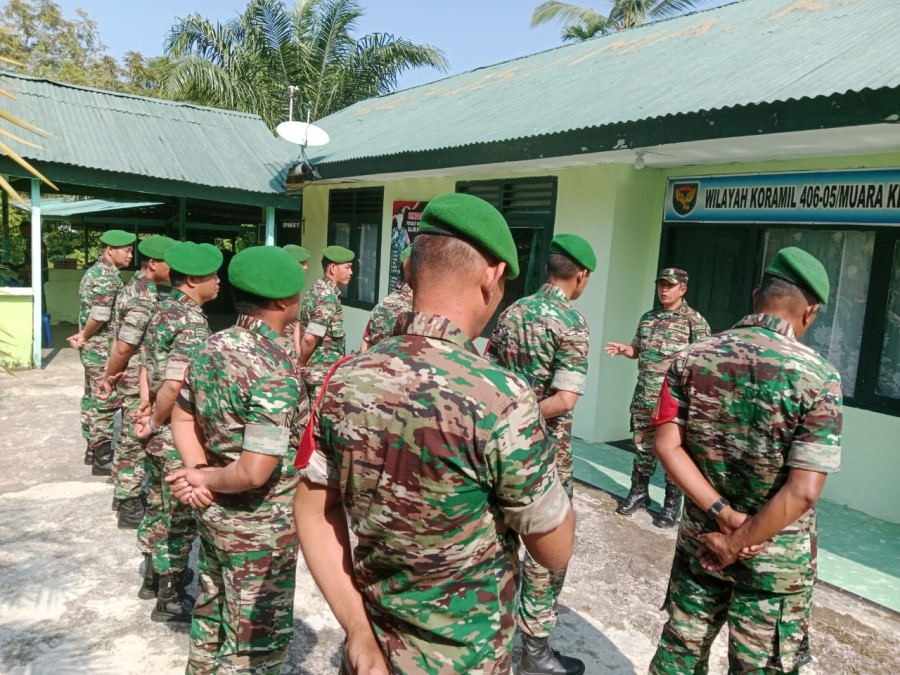 Danramil Muara Kelingi Menegaskan Kepada Seluruh Babinsa Untuk Siaga Karhutla