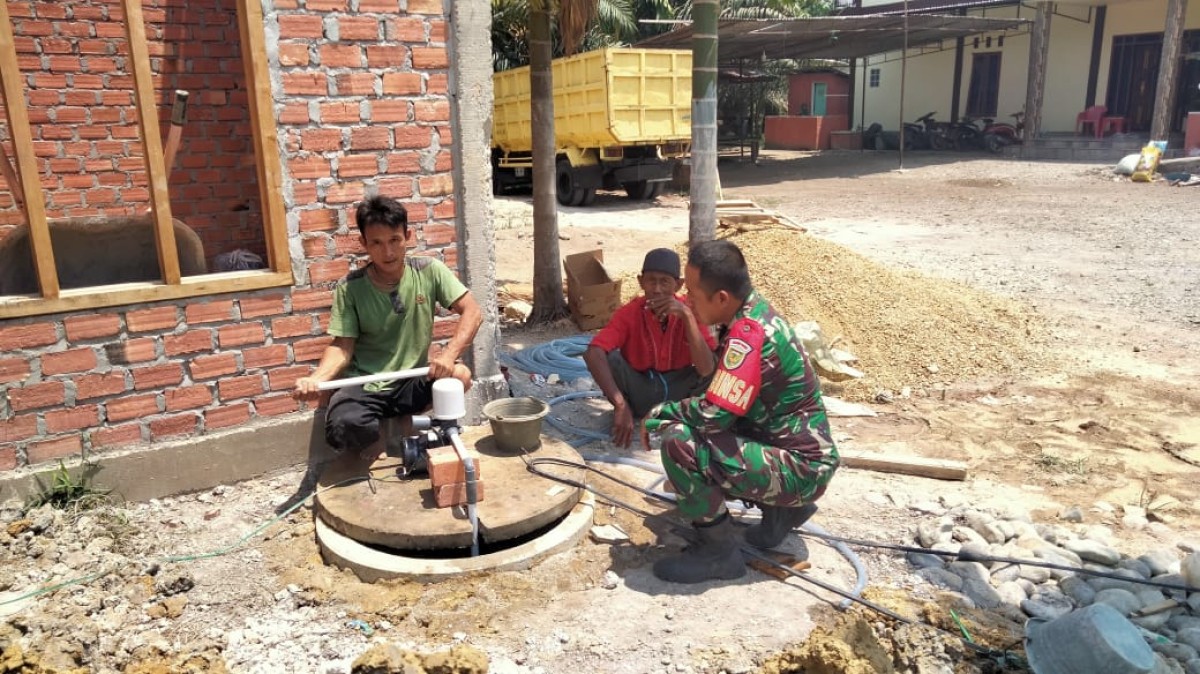 Untuk mengetahui suasa desa binaan Babinsa melaksanakan kegiatan komunikasi sosial(komsos)