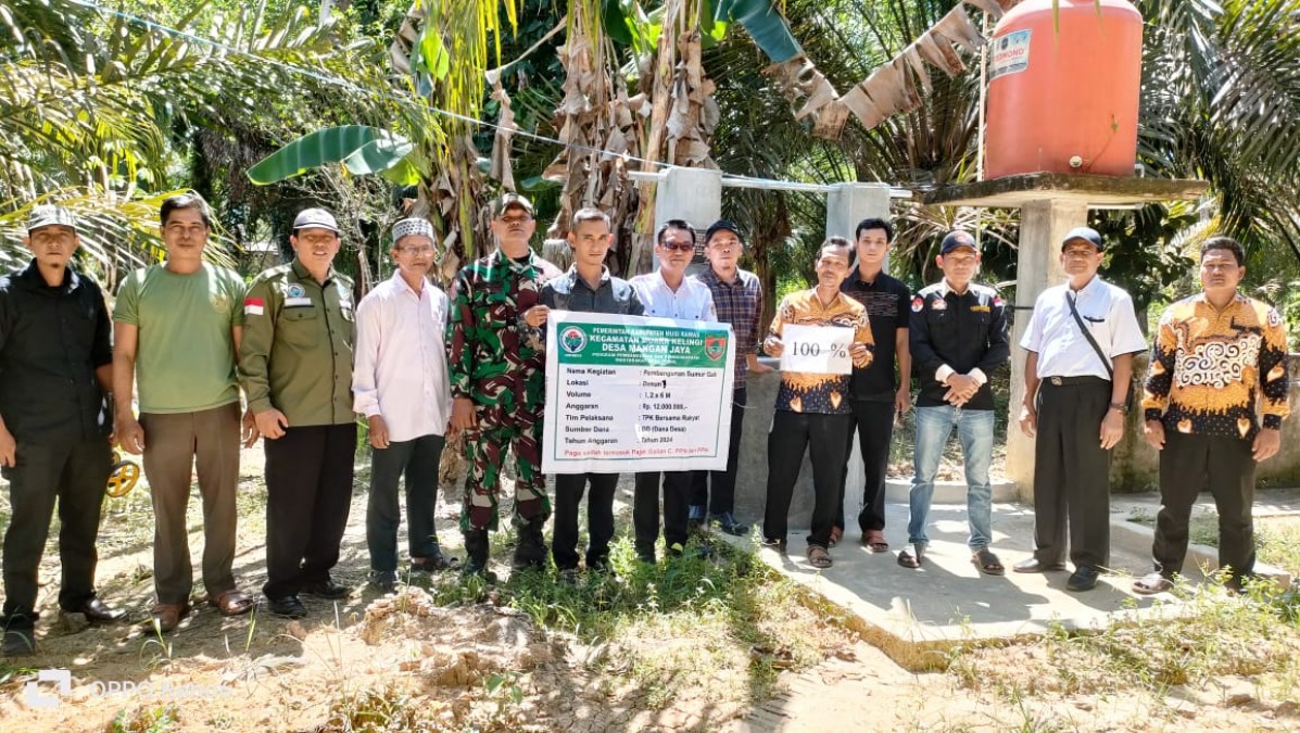 Babinsa Berharap Pembangunan Fisik Yang Telah Dibangun Harus Dijaga Dan Dimanfaatkan Dengan Baik