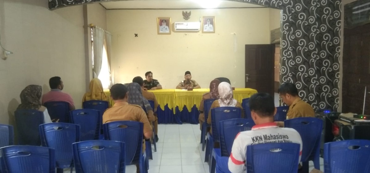 Matangkan Persiapan Hari Kemerdekaan, RI ke-79 Babinsa Koramil 06/Tugumulyo Hadiri Rapat Koordinasi Tingkat Kecamatan