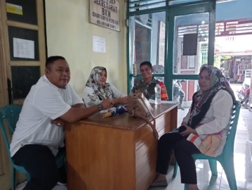 Tingkatkan Kerjasama dengan Aparatur Kewilayahan koptu Simanjuntak jalin komunikasi dengan perangkat kelurahan