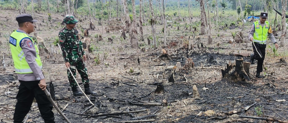 Babinsa Koramil 406-09/ Terawas Serka Bambang Melaksanakan Kegiatan Patroli Cek Titik Hosport