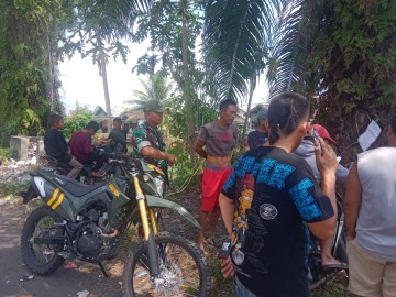 Komunikasi Sosial Babinsa Koramil 406-10/LT Bersama Warga Tingkatkan Fungsi Teritorial