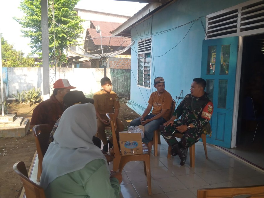 Jalin Keakraban, Babinsa Koramil 406-06/Tugumulyo Lakukan Komsos dengan Warga binaan