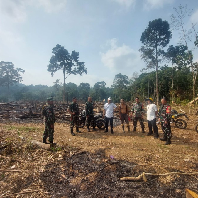 Babinsa Koramil 406-08/Lubuklinggau Cek Titik Hosport Di Wilayah Binaan