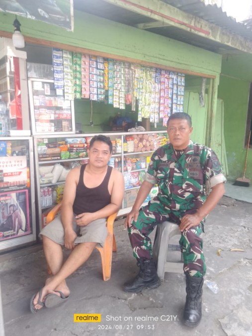 Sertu Sutiawan Mengatakan Melalui Komunikasi Aktif Suatu Maksud dan Tujuan Dapat Tercapai