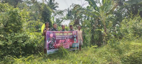 Cegah Dini Dan Deteksi Dini Babinsa Koramil 406-08/Lubuklinggau Melaksanakan Patroli Karhutla Di Wilayah Binaan