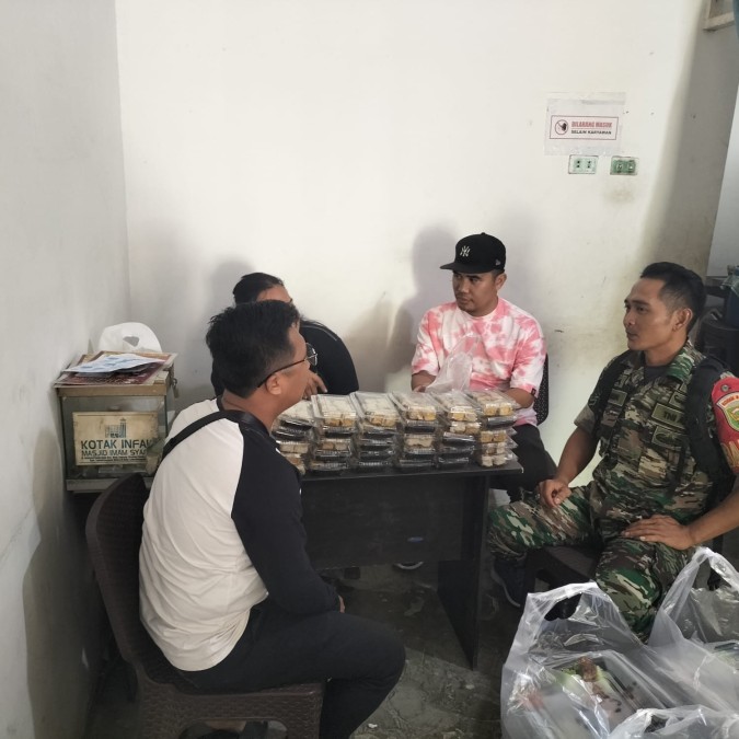 Babinsa Koramil 406-08/Lubuklinggau Melaksanakan Komsos Bersama Warga Binaan.