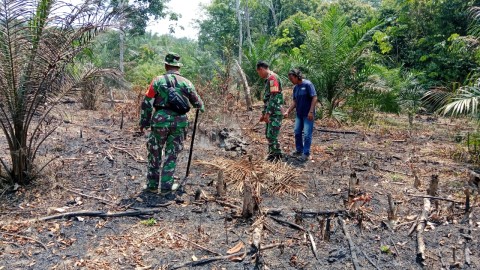Babinsa Koramil 406-09/ Terawas Melaksanakan Kegiatan Patroli Cek Titik Hosport