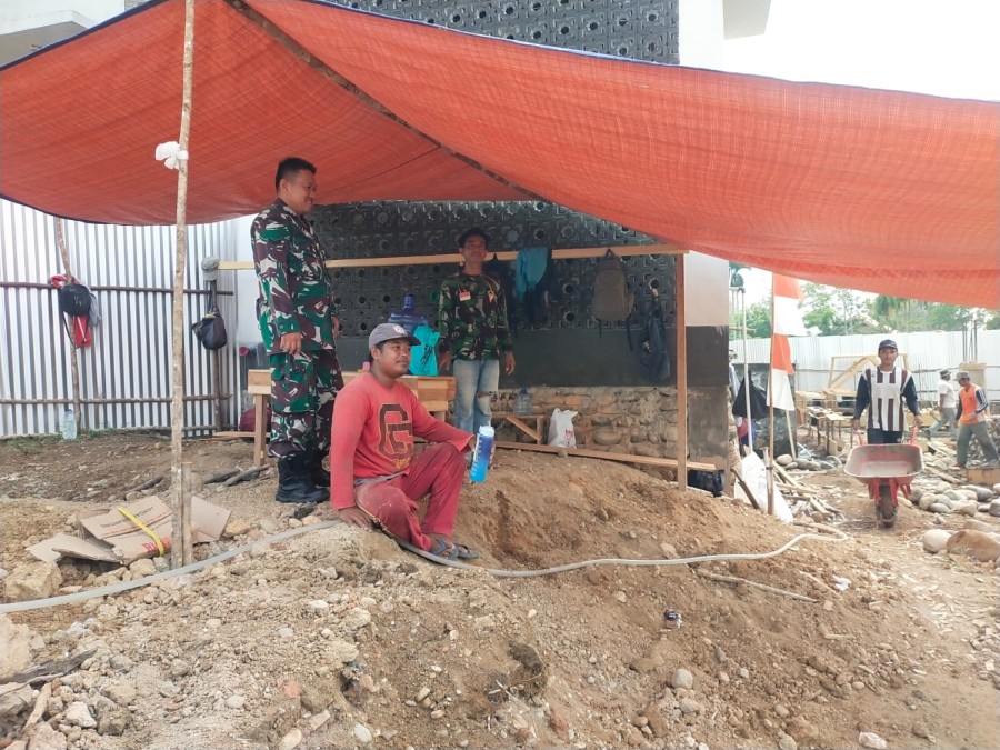 Bincang Santai, Jaga Hubungan Baik Babinsa Komsos Dengan Warga Binaan