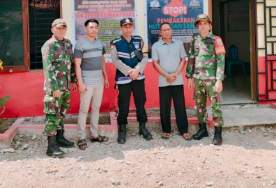Giat komsos Bhabinkamtibmas dan Babinsa Bincang Santai Bersama warga
