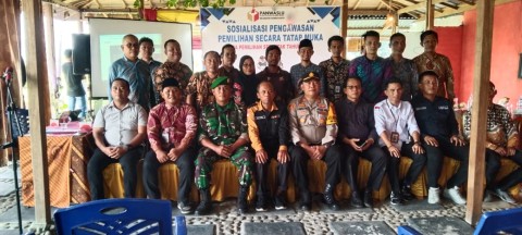 Serka Bambang Hadiri Gelar Sosialisasi Pengawasan Pemilu Tahun 2024