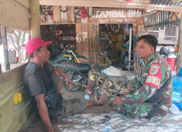 Serda Ismail Laksanakan Komsos di Desa Tanjung Raja