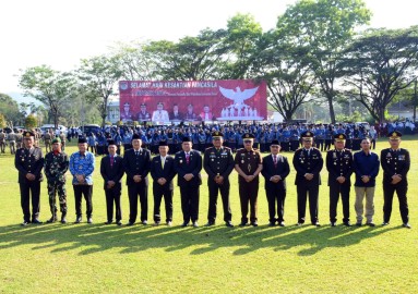 Komandan Kodim 0406 Lubuk Linggau Melaksanakan Upacara Hari Kesaktian Pancasila 1 Oktober 2024 Di Kota Lubuk Linggau