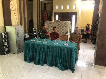 Babinsa Koramil 406-03/Rupit Hadiri Sosialisasi Pengawasan Pemilu Partisipatif di Kecamatan Rupit