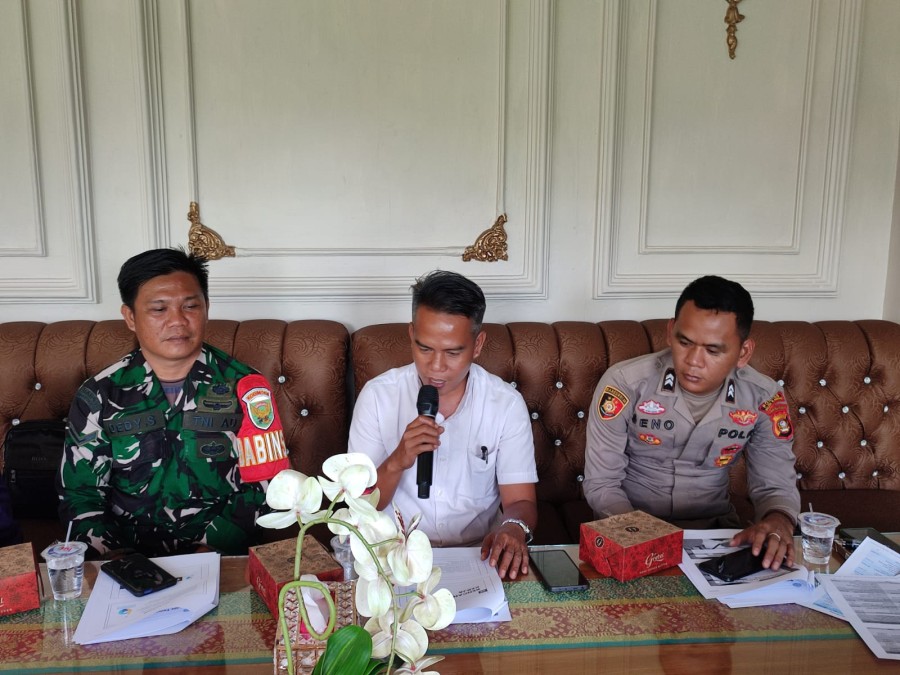 Babinsa Serda Dedi Suryanto Hadiri Rapat Koordinasi Remaja Teman Sebaya Anti Narkotika