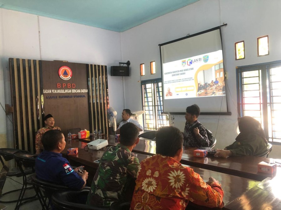 Babinsa Koramil 406-03/Muara Rupit Hadiri Kegiatan FGD Penyusunan Rencana Awal RPB Kabupaten Musi Rawas Utara