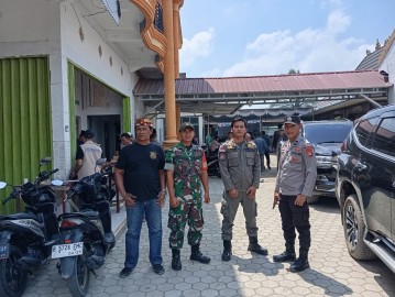 Babinsa Koramil 406-04/Muara Lakitan Serma Taufik Hadiri Pengukuhan Tim Pemenangan Sulthan