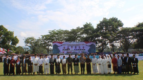 Dandim 0406 Lubuklinggau Hadiri Upacara Peringatan Hari Santri Nasional ke-10