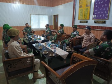 Dandim 0406/Lubuk Linggau Menerima Audensi Dari Anggota PPAD Kota Lubuk Linggau