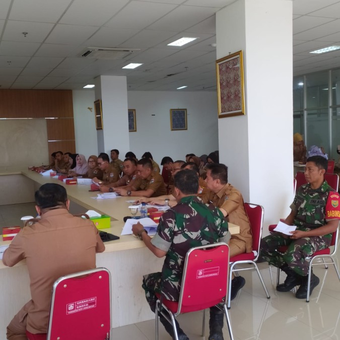 Serka Mardianto Hadir Dalam Rapat Persiapan Peringatan Hari Pahlawan