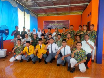 Danramil 406-09/Terawas Hadiri Sosialisasi Pengawas Pemilu Partisipatif.